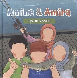 Foto van Amine en amira gaan vissen - bint mohammed - hardcover (9789493281486)