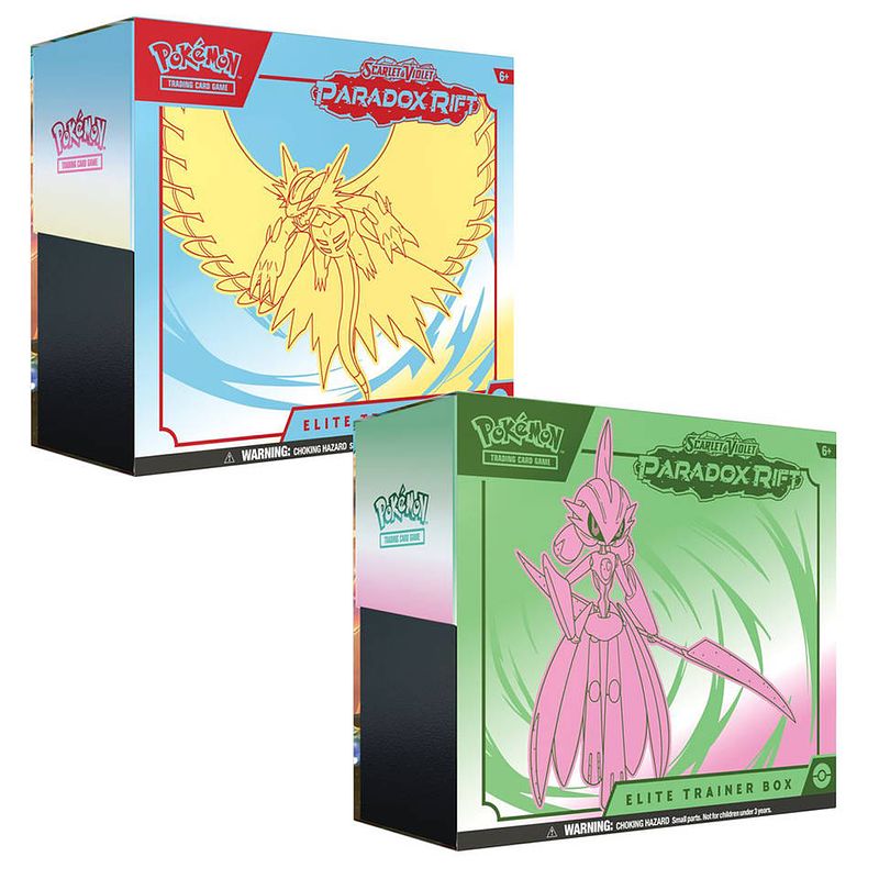 Foto van Pokémon tcg scarlet & violet paradox rift elite trainer box