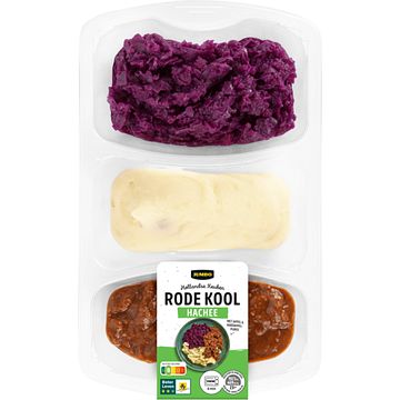 Foto van Jumbo rode kool hachee met appel & aardappelpuree 500g