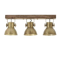 Foto van Light & living - hanglamp elay - 65x18x25 - brons