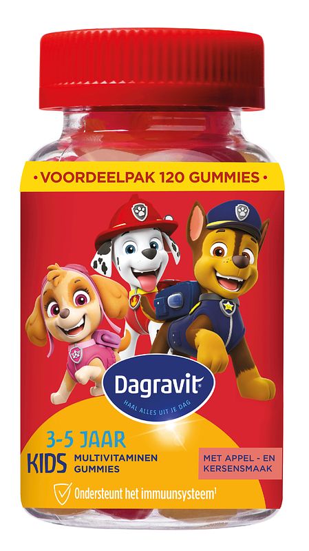 Foto van Dagravit kids xtra vitaminions gummies