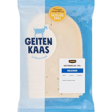 Foto van Jumbo geitenkaas 50+ belegen ca. 200 g