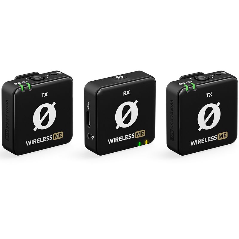 Foto van Rode wireless me dual draadloze dasspeldmicrofoon