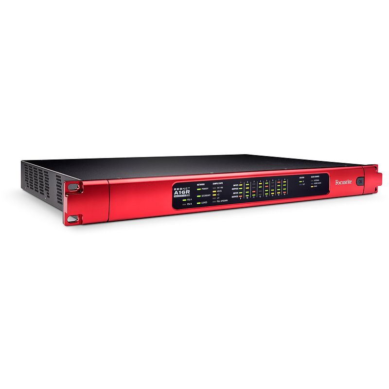 Foto van Focusrite pro rednet a16r mk2 dante interface