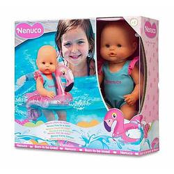 Foto van Babypop nenuco swimming time 35 cm