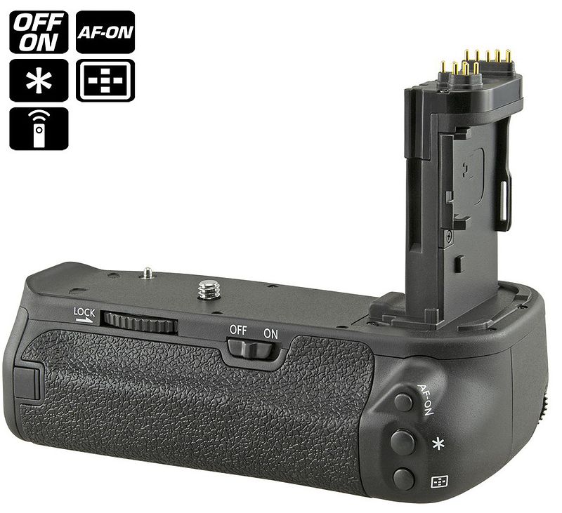 Foto van Meike batterygrip voor canon eos 6d