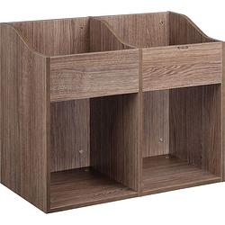 Foto van Zomo vs-box 200/2 walnut platenkast