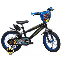 Foto van Batman kinderfiets - jongens - 14 inch - zwart - twee handremmen