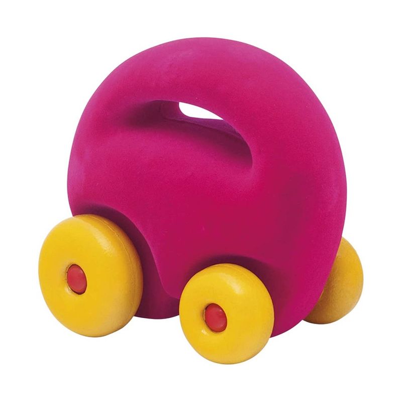 Foto van Rubbabu mascotte auto roze