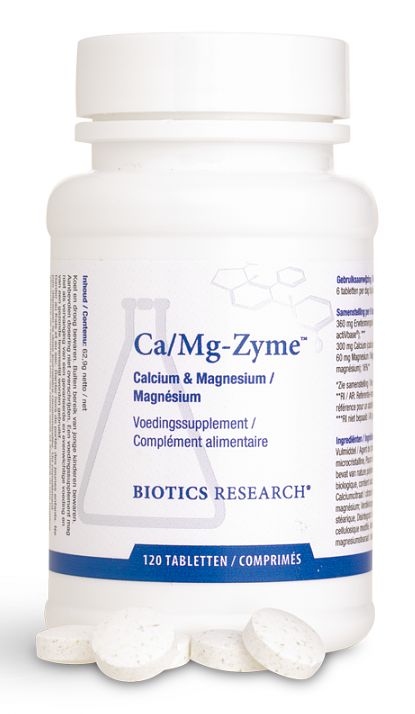 Foto van Biotics ca/mg-zyme tabletten