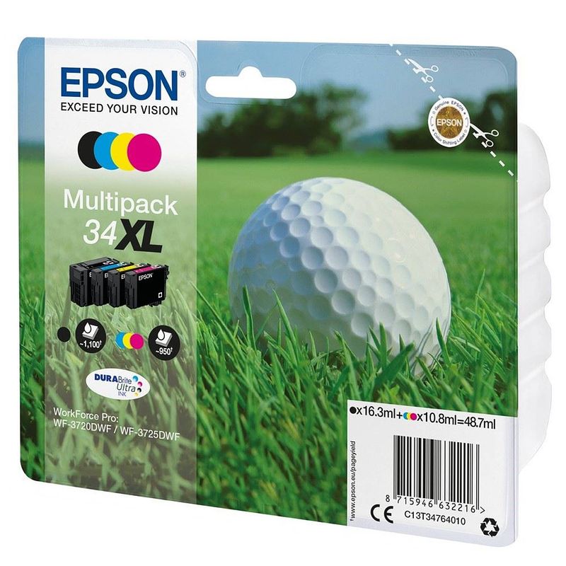 Foto van Epson 34xl cartridges combo pack