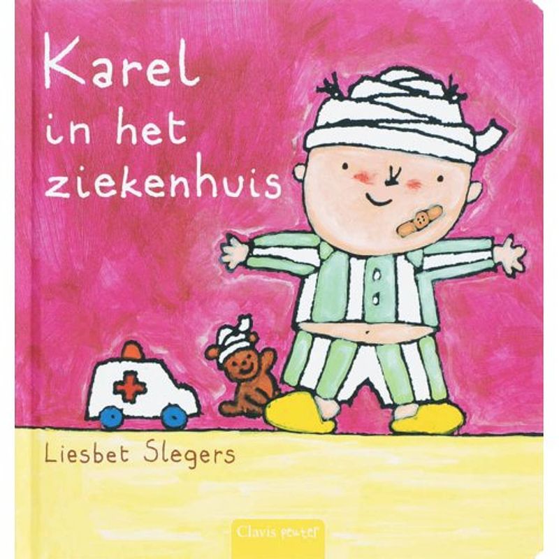 Foto van Karel in het ziekenhuis - peuterlijn