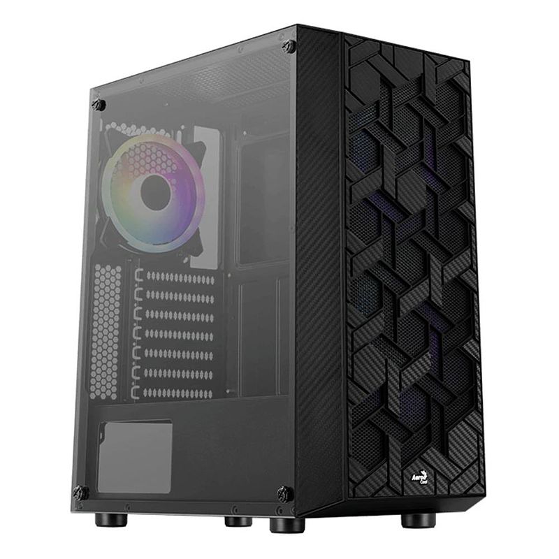 Foto van Aerocool hive-g-bk-v1 midi-tower pc-behuizing