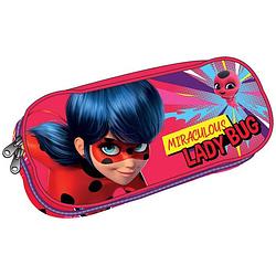 Foto van Arditex etui miraculous meisjes 23,5 x 10,5 cm polyester roze