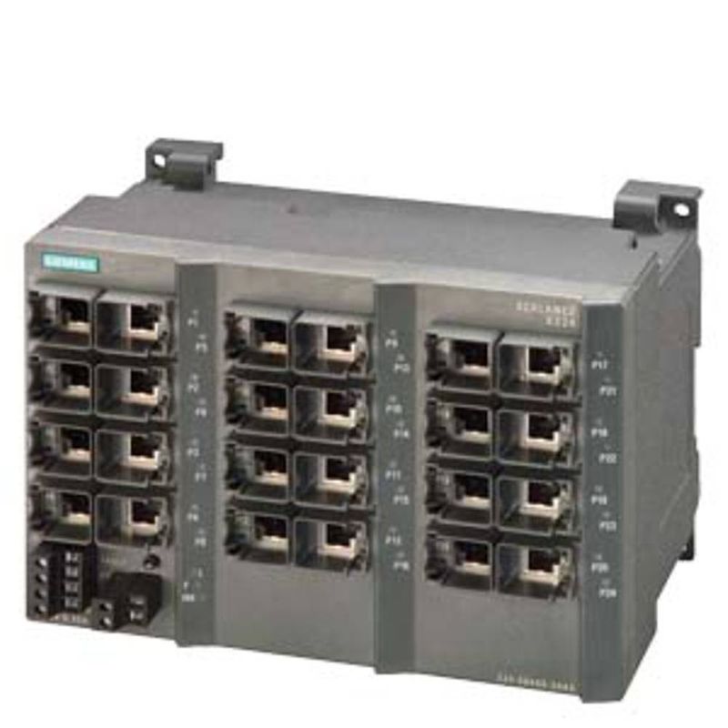 Foto van Siemens 6gk5224-0ba00-2aa3 industrial ethernet switch 10 / 100 mbit/s