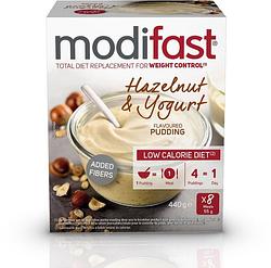 Foto van Modifast intensive weight loss pudding hazelnut & yogurt