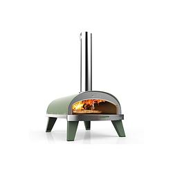 Foto van Ziipa pizza oven piana - houtgestookt - met thermometer - eucalyptus - voor ø 30 cm pizza'ss