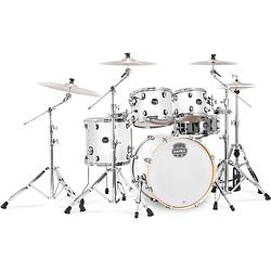 Foto van Mapex armory fusion artic white 5d. shellset