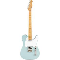 Foto van Fender vintera 50s telecaster sonic blue mn met gigbag