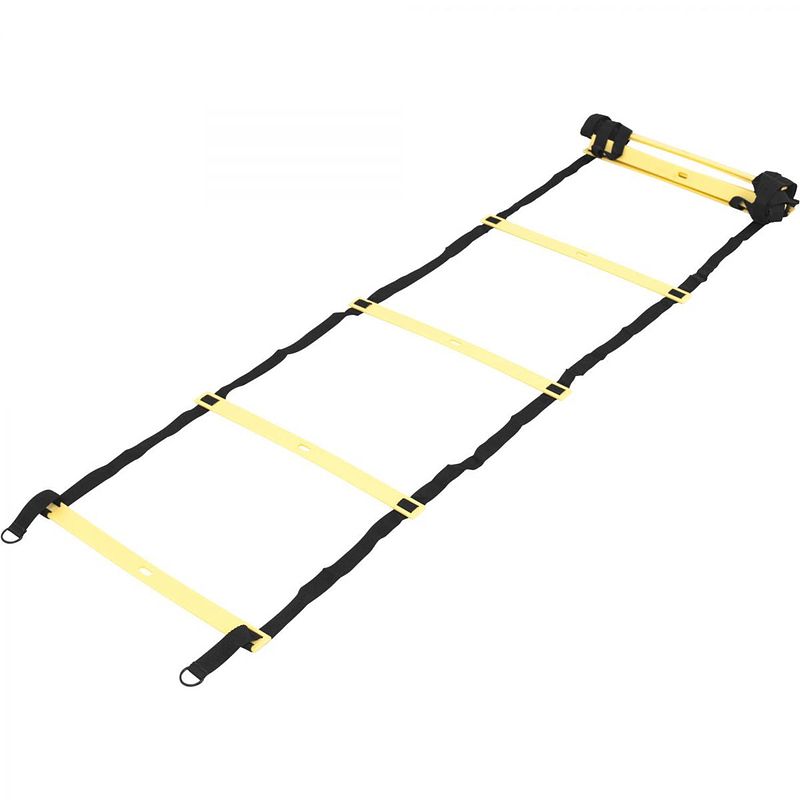Foto van Gorilla sports loopladder - trainingsladder - fitness ladder - 470 x b 42 cm - opvouwbaar