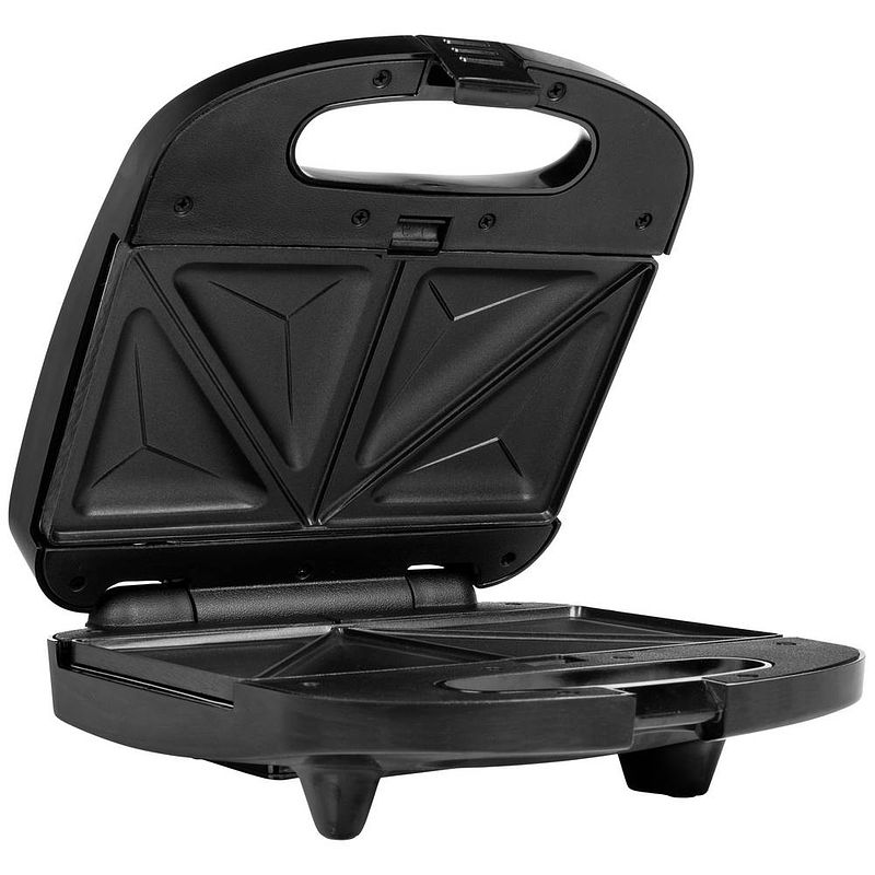 Foto van Tristar sa-3070 tosti-apparaat met verwisselbare platen zilver (mat), zwart