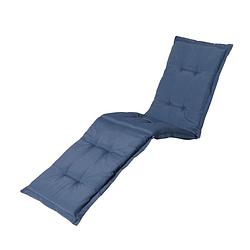 Foto van Madison - deckchair - panama safier blue - 185x50 - blauw