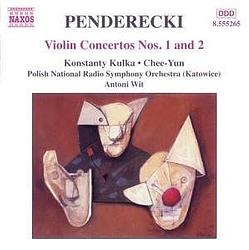 Foto van Penderecki: violin concertos nos. 1 & 2 - cd (0747313526529)