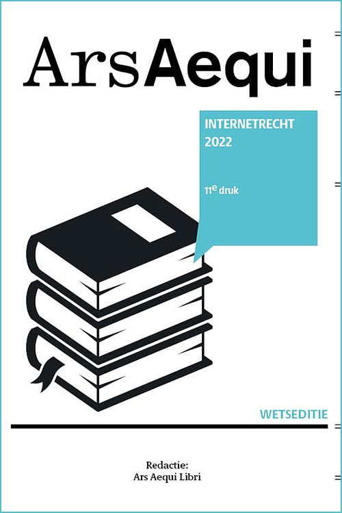 Foto van Internetrecht 2022 - paperback (9789493199750)