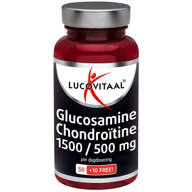 Foto van Lucovitaal glucosamine chondroïtine 1500/500mg tabletten