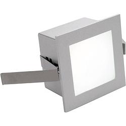 Foto van Slv 111262 frame basic led-inbouwlamp led led vast ingebouwd 1 w zilver-grijs