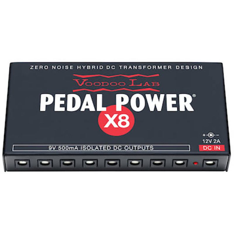 Foto van Voodoo lab ppx8 pedal power x8 multivoeding voor effectpedalen