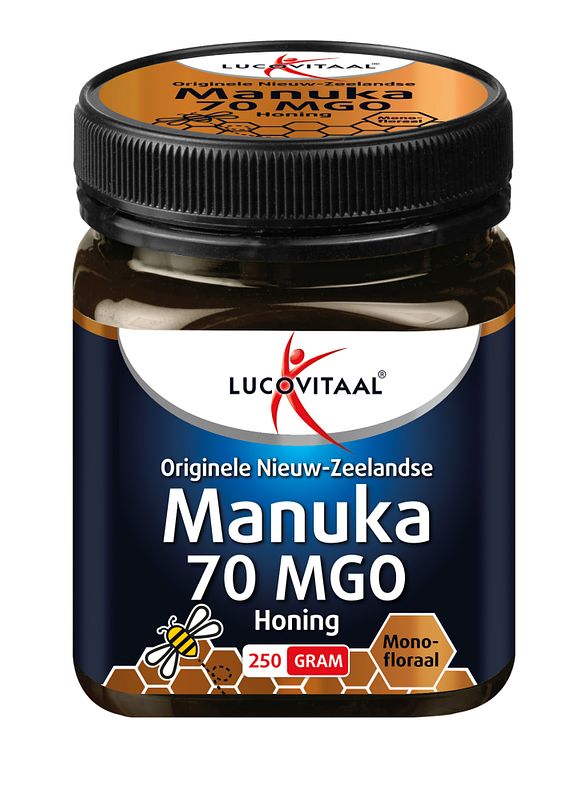 Foto van Lucovitaal manuka 70 mgo honing
