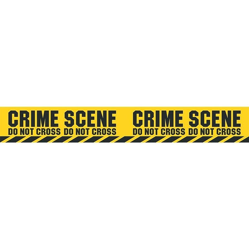 Foto van 2x crime scene afzetlinten/markeerlinten 6 meter - markeerlinten