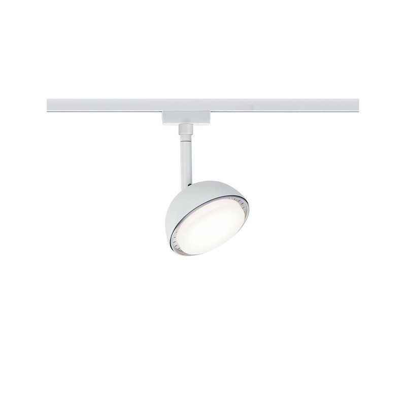 Foto van Paulmann hemi 230v-railsysteem lamp urail led vast ingebouwd 5 w led wit (glanzend)