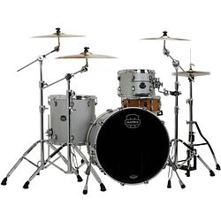 Foto van Mapex se426xhpd saturn evolution hybrid rock iridium silver 3d. shellset