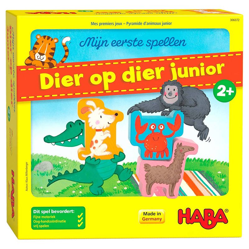 Foto van Haba bordspel mijn eerste spellen - dier op dier junior (nl)