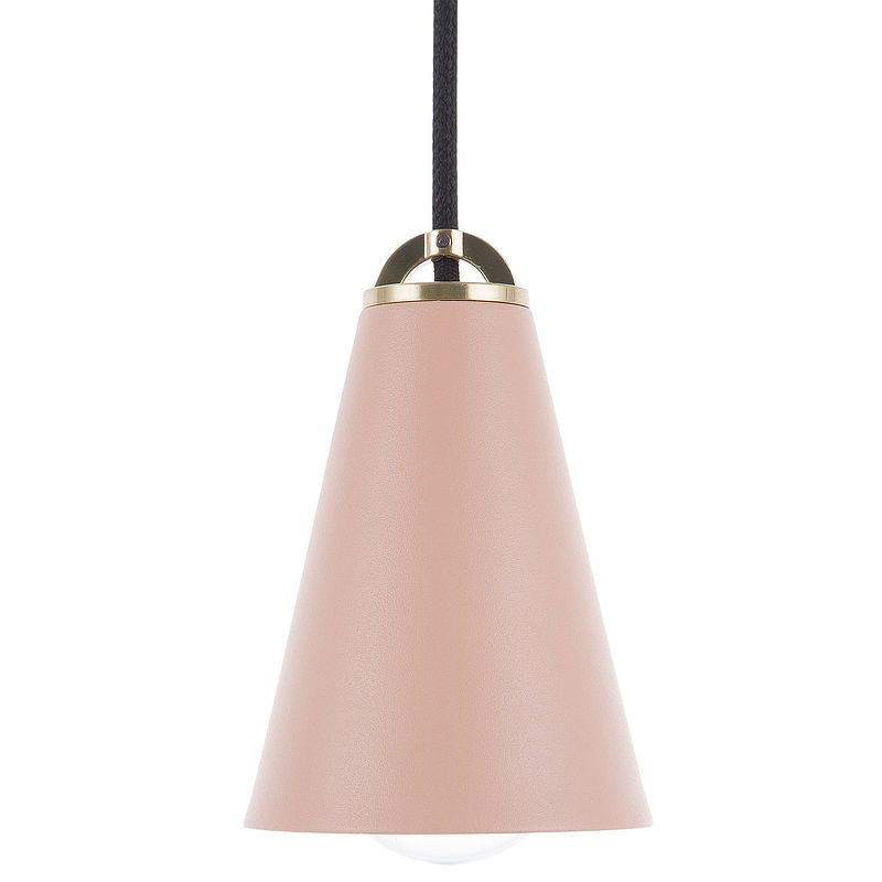 Foto van Beliani cares - hanglamp-roze-metaal