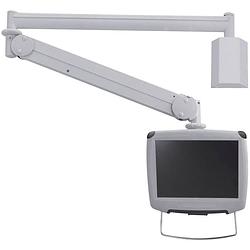 Foto van Neomounts by newstar fpma-haw100 monitor-wandbeugel 1-voudig 25,4 cm (10) - 61,0 cm (24) in hoogte verstelbaar, kantelbaar, zwenkbaar