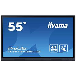 Foto van Iiyama prolite te5512mis-b1ag digital signage display 138.8 cm 55 inch 3840 x 2160 pixel 24/7