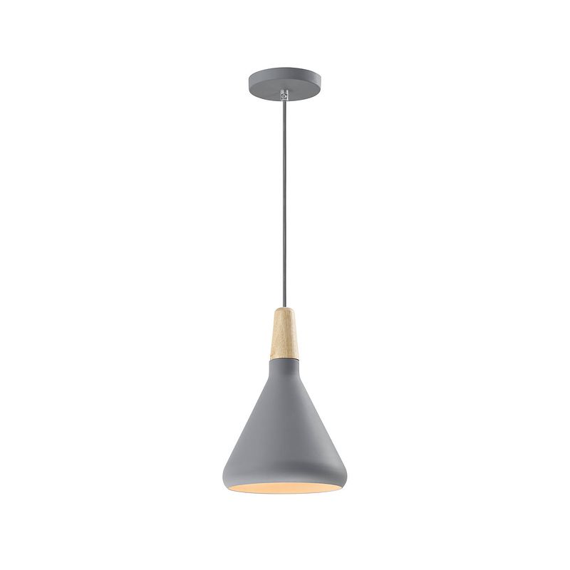 Foto van Quvio hanglamp langwerpig grijs - quv5134l-grey