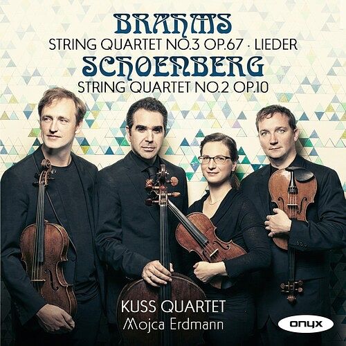 Foto van Brahms: string quartet no. 3; lieder / schoenberg: string quartet no. 2, op. 10 - cd (0880040416623)