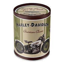 Foto van Spaarpotten harley davidson american classic 13 cm - spaarpotten