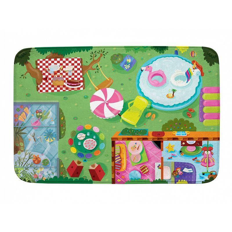 Foto van Achoka speelkleed candy junior 100 x 150 cm polyester