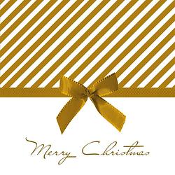 Foto van Ambiente kerst thema servetten - 60x- 33 cm - goud - merry christmas - feestservetten