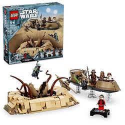 Foto van Lego star wars desert skiff en sarlacc-kuil 75396