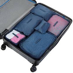 Foto van Carryon packing cubes set 6-delig - kleding organizer voor koffers, tassen en backpack - kreukvrij