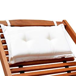 Foto van Monzana - loungebank ergonomisch - lig bed met hoofd kussen 0 schommelfunctie - tuinbed - zonnebed - ligstoel voor in...