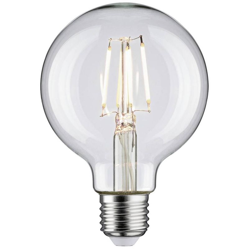 Foto van Paulmann 28955 led-lamp energielabel f (a - g) e27 4.8 w neutraalwit (ø x h) 80 mm x 120 mm 1 stuk(s)