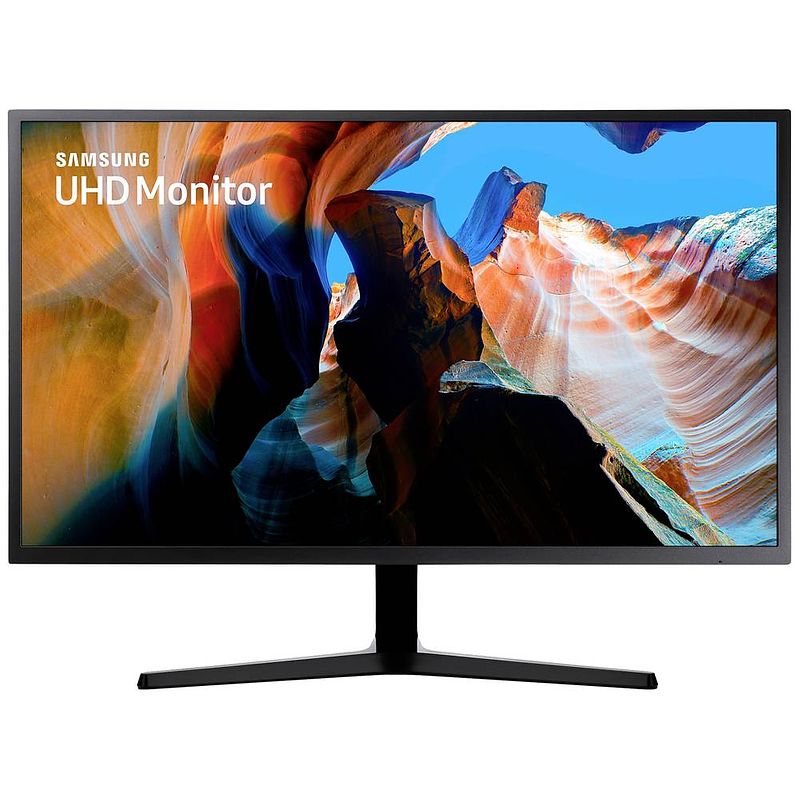 Foto van Samsung u32j590uqp led-monitor 81.3 cm (32 inch) energielabel f (a - g) 3840 x 2160 pixel uhd, 4k 4 ms displayport, hdmi, hoofdtelefoon (3.5 mm jackplug) va lcd