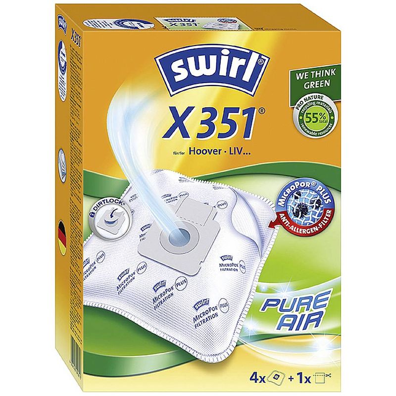 Foto van Swirl x 351 stofzuigerzak 4 stuk(s)